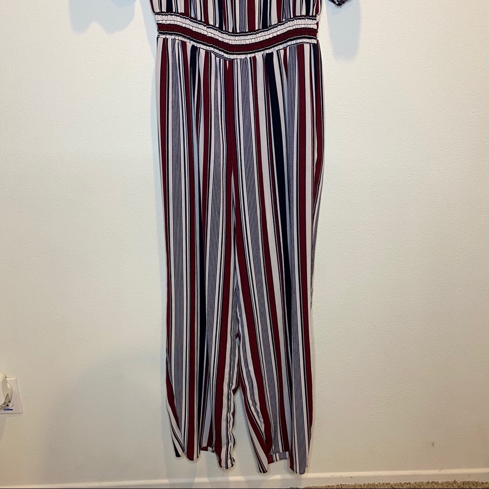 NEW ASHLEY STEWART Striped Jumpsuit - Picture 4 of 10